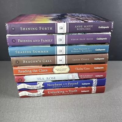 Guideposts Miracles Marble Cove Secrets Blue Hill Library Lot 8 Hardcover Books • $23.82