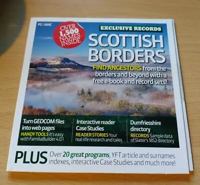 Your Family Tree CD ROM - Issue 108 - Scottish Borders • £3.50