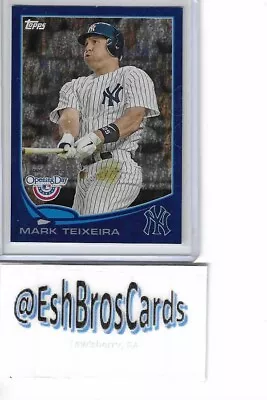 Mark Teixeira 2013 Topps Opening Day Blue 1064/2013 New York Yankees • $0.45