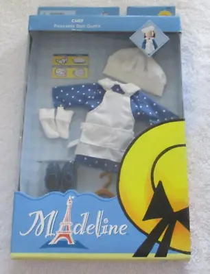 2002 Madeline 8 Inch Doll Outfit Chef • $29.99