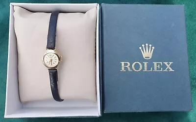 Stunning Vintage 9ct Gold Rolex Tudor Royal Ladies Watch - Running Well Boxed • $372.12