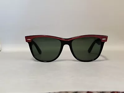 Vintage Ray Ban B&l Wayfarer Street Neat Acetate Sunglasses Made In Usa #23 • $202.33