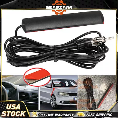 Car Radio Stereo Hidden Antenna Stealth FM /AM For Vehicle Truck Motorcycle Boat • $4.69