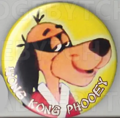 Hong Kong Phooey Round Fridge Magnet - Classic Cool! • £1.60