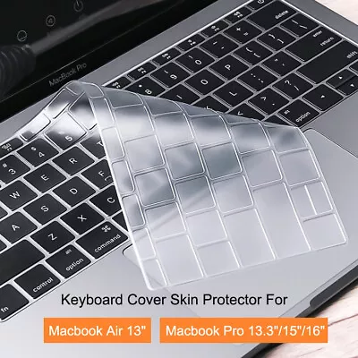 TPU Keyboard Cover Skin Protector For Apple MacBook Pro Air 13  15  16  Touchbar • $3.99