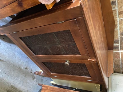 $200 • Buy Pressed Tin Doors Cupboard 