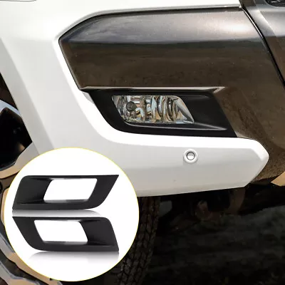 Fog Light Cover Bezel Matte Black For Ford Ranger PX2 MK2 2015 -2018 Wildtrak • $42.99