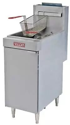 Vulcan LG400 45-50 Lb. Freestanding Gas Fryer W/ Millivolt Controls • $1683