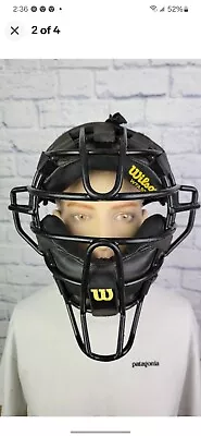 Wilson WTA3077 MLB Steel Wire Umpire Mask Adjustable Straps • $45