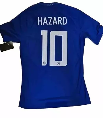 Eden Hazard Chelsea 2017-18 Nike Aeroswift Match Shirt • £360