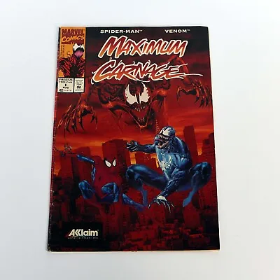 1994 Marvel Comics Spider-Man Venom Maximum Carnage Acclaim Variant • $200