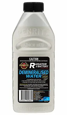 $6.95 • Buy Penrite Demineralised Water 1L Fits Mitsubishi FTO 1.8 (DE2A), 2.0 (DE3A) 127...