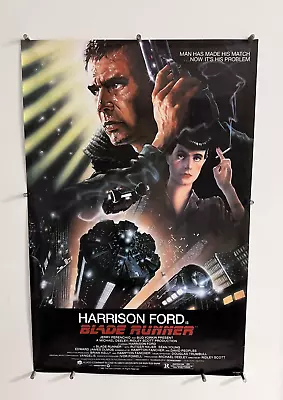 BLADE RUNNER NSS Style 1sh 82 Ridley Scott Sci-fi Classic Art Of Harrison Ford! • $475