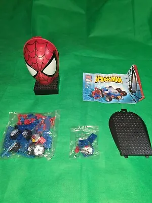 Spider Man Helmet MEGA BLOKS Marvel 1986 Building Bricks  • £60