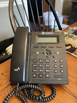 Sangoma S300 Small 2 Character Line Screen VoIP Phone Black • $15