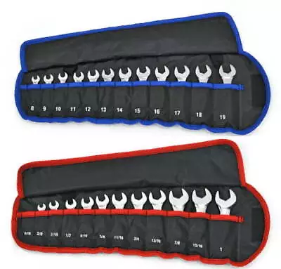 Hyper Tough 24- Piece Metric And SAE Stubby Combination Wrench Set • $26.98