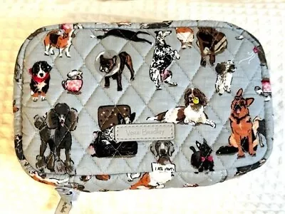 Vera Bradley Cord Organizer Tech Case In Dog Show *cute Pattern • $41.99