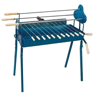 Cypriot Charcoal Rotisserie Barbecue Grill Traditional Foukou BBQ Set & Motor • £199.97
