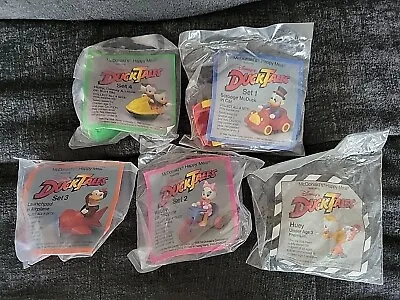 1988 McDonalds Regional Duck Tales II Happy Meal Toys COMPLETE Set W U3 MIP • $49.95