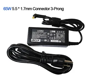 Acer Liteon PA-1300-04 PA-1650-01 PA-1600-07 PA-1650-86 65W AC Charger Adapter • $17.87