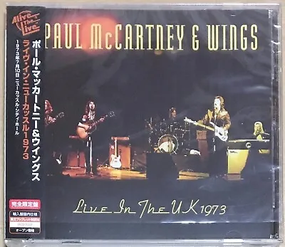 Paul Mccartney & Wings Live In The UK 1973 W/Obi Japanese Japan CD • $14