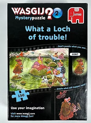 Wasgij? No. 2 ~ 150 Piece Jigsaw Puzzle  'WHAT A LOCH OF TROUBLE!' - Mystery • £7.98