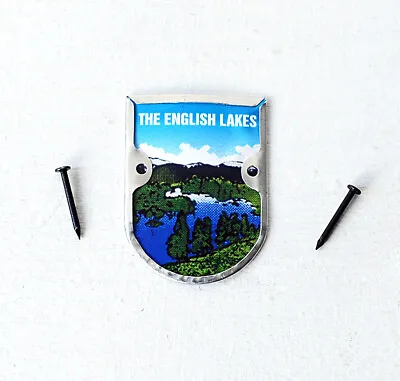 Lake District Walking Stick Mount Badge Bowness English Lakes • £2.75