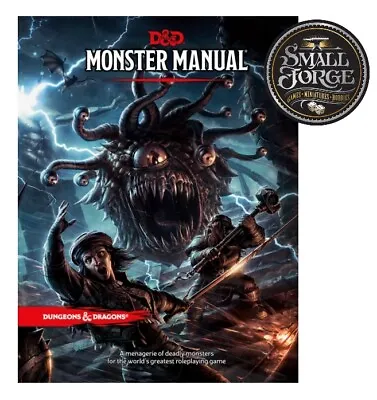 $47 • Buy Dungeon And Dragons Monster Manual, 5th Edition Hardcover Sourcebook, NEW