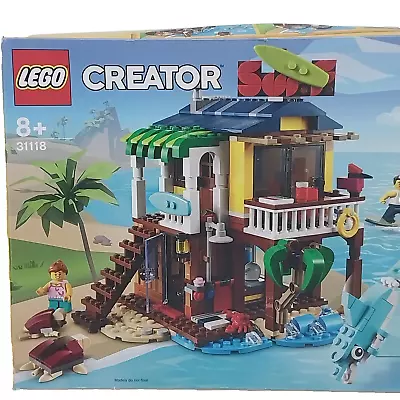 LEGO CREATOR 31118 Surfer Beach House  99% Complete • $70