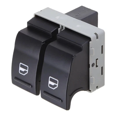 Electric Window Control Switch Double Buttons Fit VW Transporter T5&T6 2003-2016 • £8.89