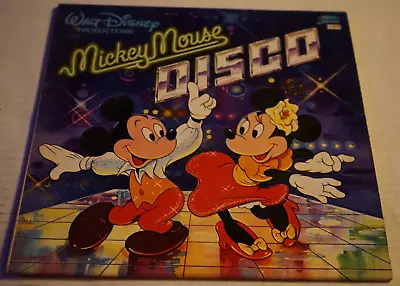 Mickey Mouse Disco 1979 Lp Record Disneyland ‎2504 Vg+/Vg+ • $10