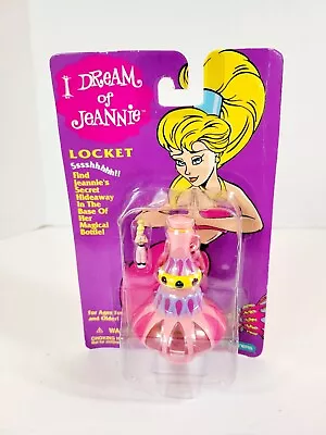 I Dream Of Jeannie Pink & Blue Magical Locket With Mini Doll Included NIP 1995 • $19.99