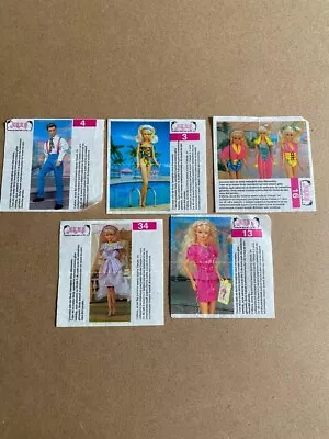 Vintage Liners AKAS Cindy Barbie Dolls 80-90 Years 5 Pcs #1475 • $15