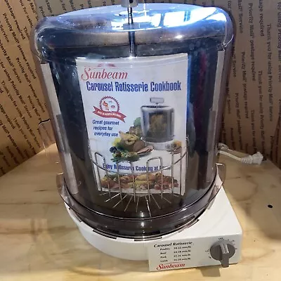 Sunbeam Carousel Rotisserie 4780 Tested Works Good Condition • $39