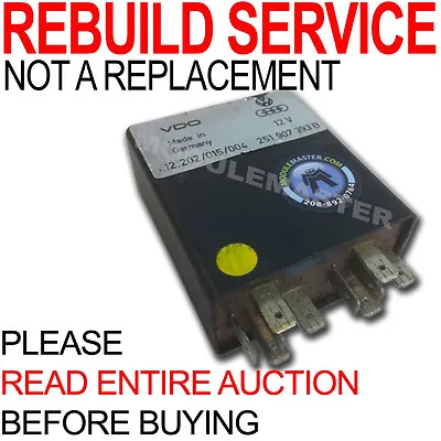 REBUILD REPAIR For 86 87 88 89 90 91 VW Vanagon Bus Audi Idle Controller • $99.99