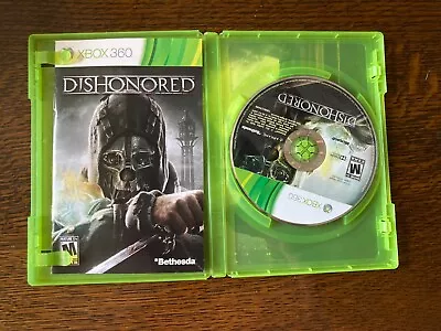 Dishonored - Microsoft Xbox 360 (w/manual) • $5