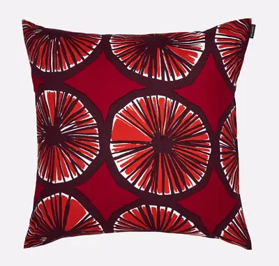 Marimekko Appelsiini Pillow Case Cushion Cover Red Oranges Finland • $55