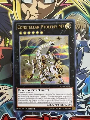 Yu-Gi-Oh! Constellar Ptolemy M7 Duelist Saga DUSA-EN089 1st Edition Ultra Rare • $2.40