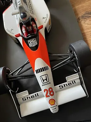 Gerhard Berger 1991 McLaren Honda MP4/5B Minichamps 1:18 • £95