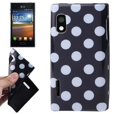 Protective Cover Design Backcover Case Dotted For Lg Optimus L5/E610 Great • £13.06