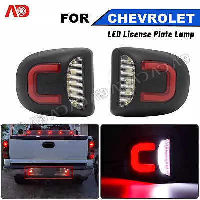 2X For 99-06 Chevy Avalanche Escalade GMC Yukon XL LED License Plate Light Lamp • $14.27