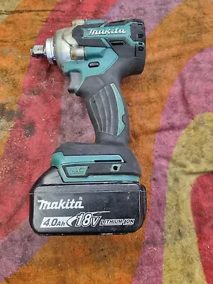 Makita DTW285 18V Cordless Brushless Impact Wrench With 4.0AH Battery • £46