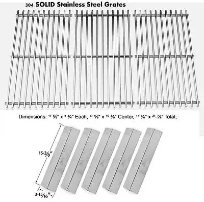 Brinkmann 810-2545-W 810-9520-S Kit Includes 5 Heat Plate & SS Cooking Grates • $87.39