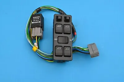 1993-1997 Volvo 850 OEM Master Power Window Mirror Switch With Relay & Harness • $119.99