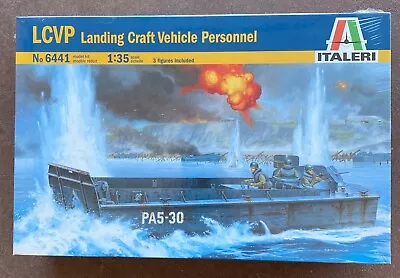 Italeri 6441 Landing Craft Vehicle Personnel 1/35 Model Open Box - Parts Sealed • $60.78