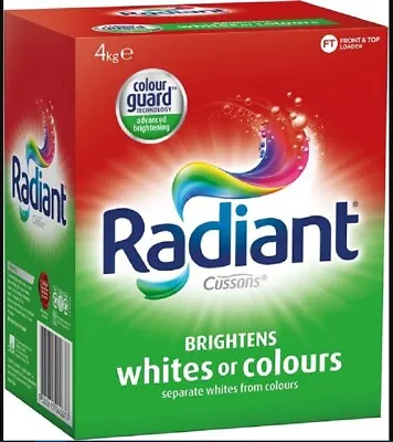 Radiant Washing Powder Laundry Detergent For Whites Or Colours 4kg • $33