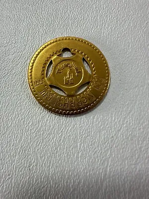 Rare Disney Coin Medallion Token “1986” Disneyland  Mickey Mouse History • $16