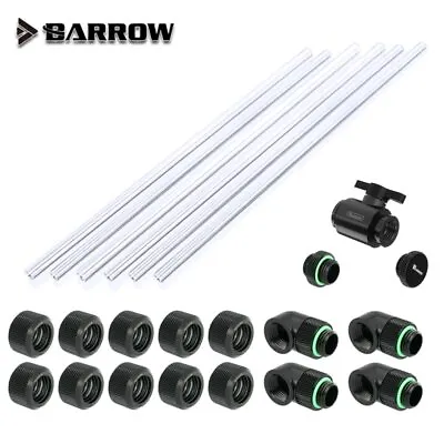 Barrow G1/4  Fitting Kit For OD12mm/14mm/16mm Hard Tube/Rigid Fitting Combo/PETG • $121.97
