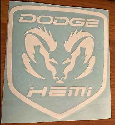 Dodge Ram Hemi Tribal Window DECAL/STICKER 8” White • $7