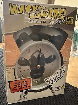 Wacky Wakers Cow Sound Alarm Clock Barn Yard Series  • $15